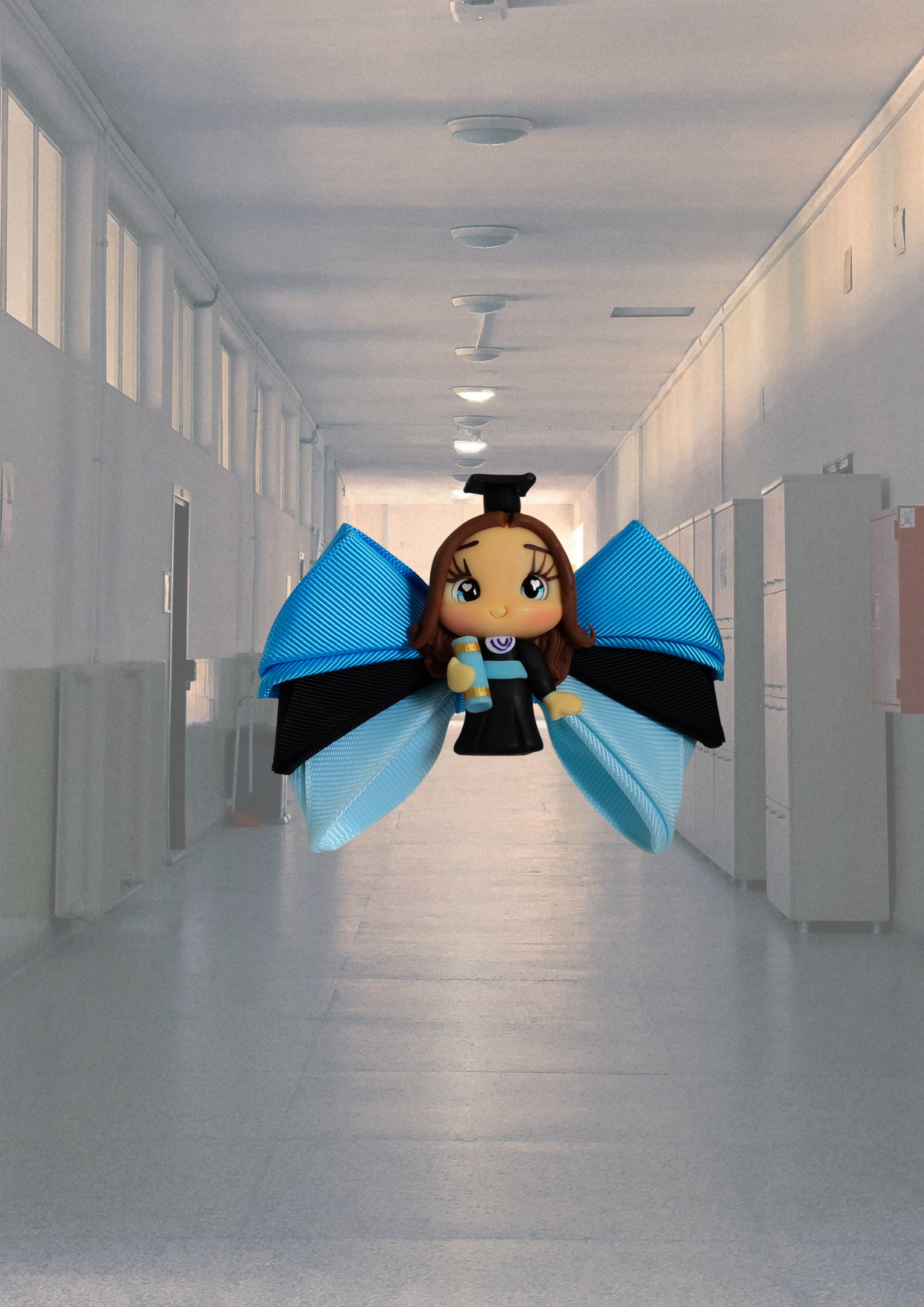 Noella's Graduation Hair Clip | Ballad Bows - Magic in every bow!