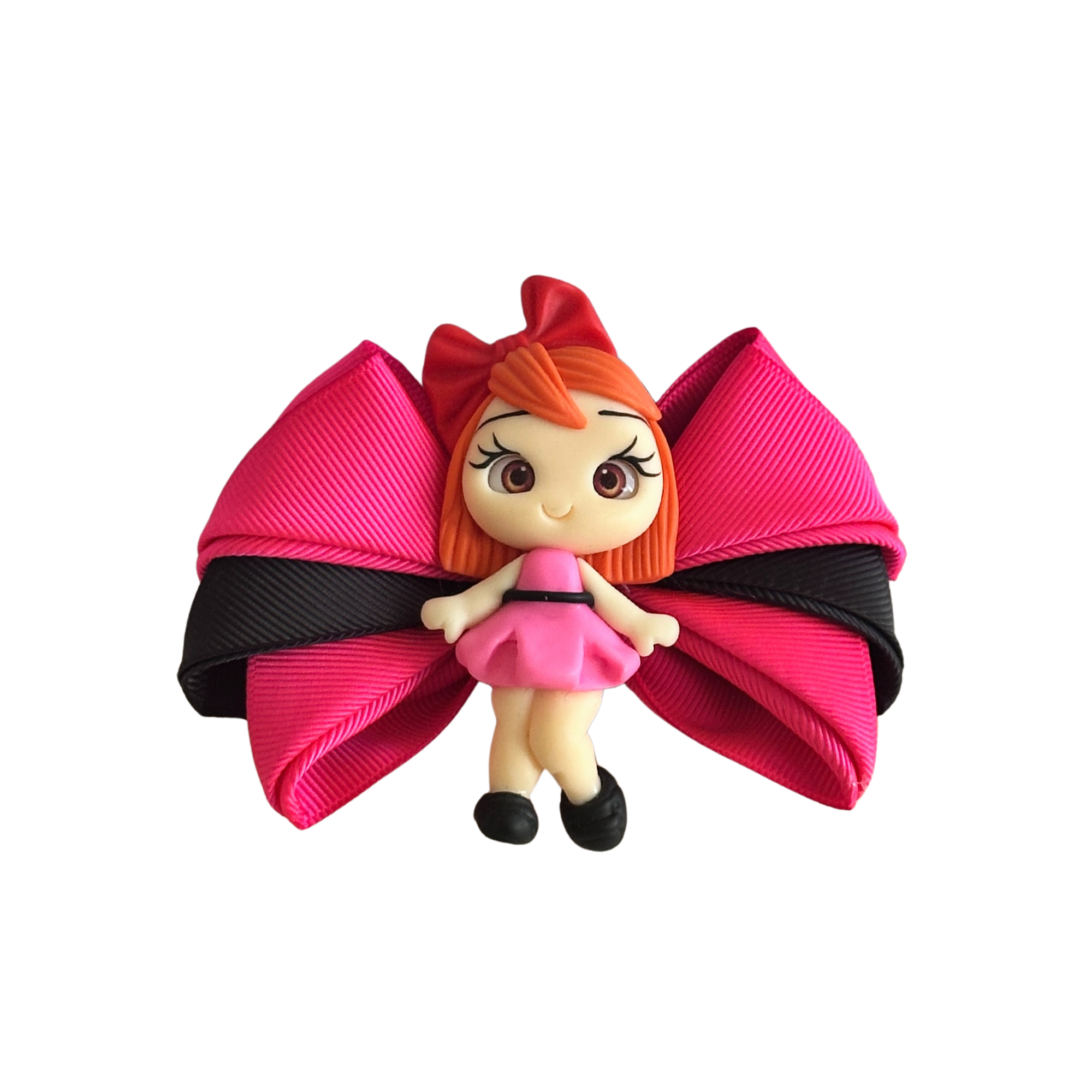 Powerpuff Blossom Hair Clip | Ballad Bows - Magic in every bow!