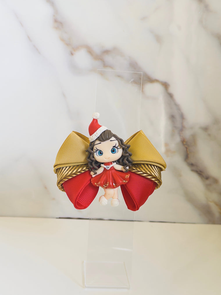 Natalia Christmas Evening - Hair Clip | Ballad Bows - Magic in every bow!