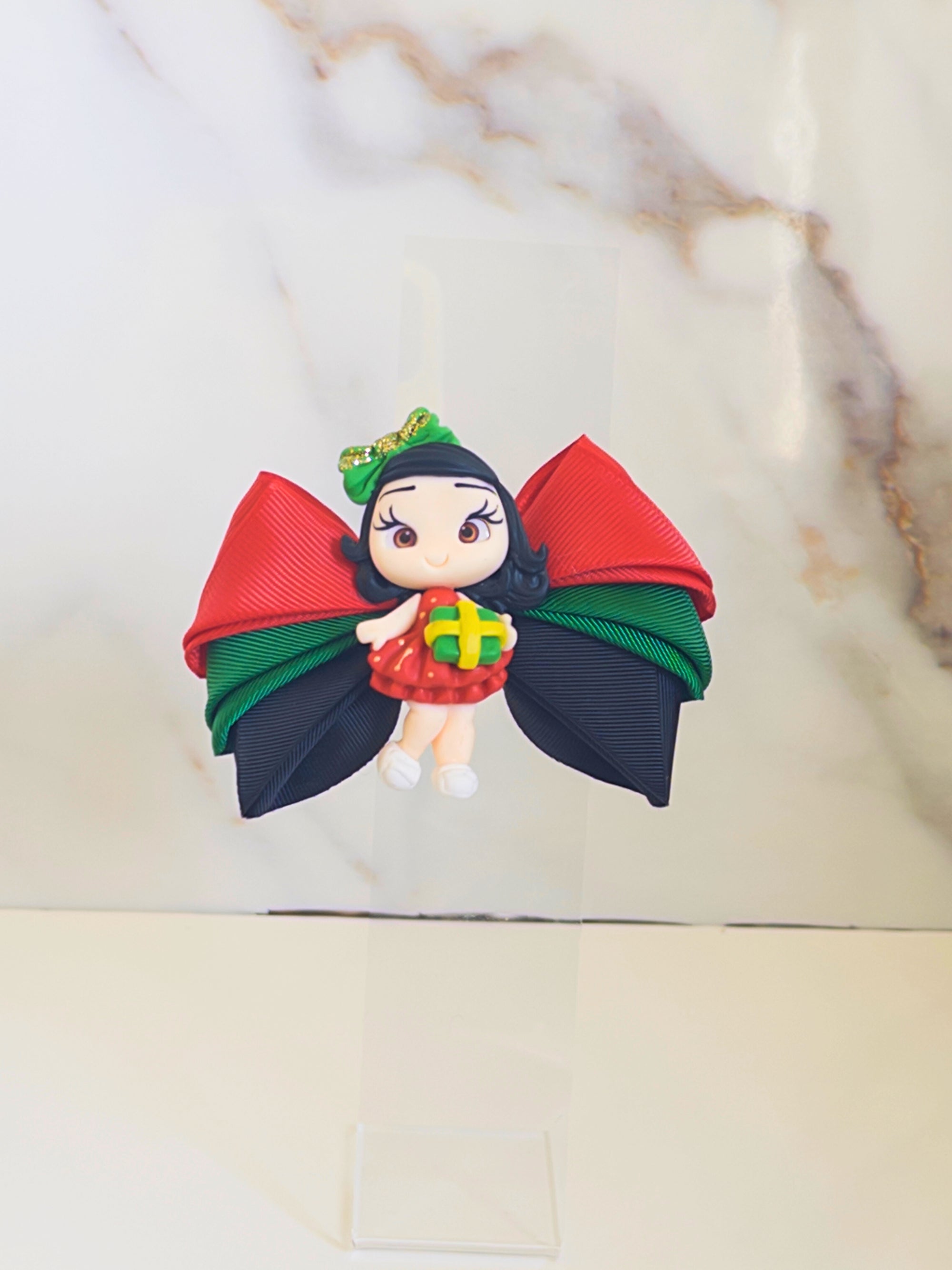 Natalia's Christmas Gift Hair Clip | Ballad Bows - Magic in every bow!