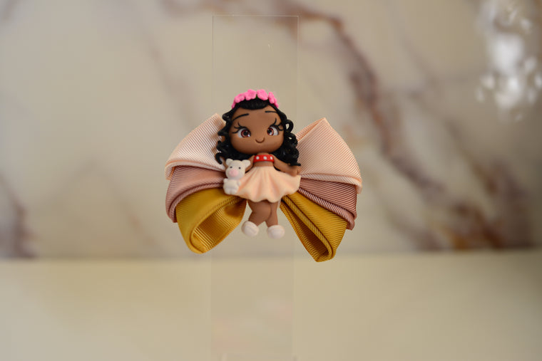 Little Moana Hair Clip | Ballad Bows - Magic in every bow!