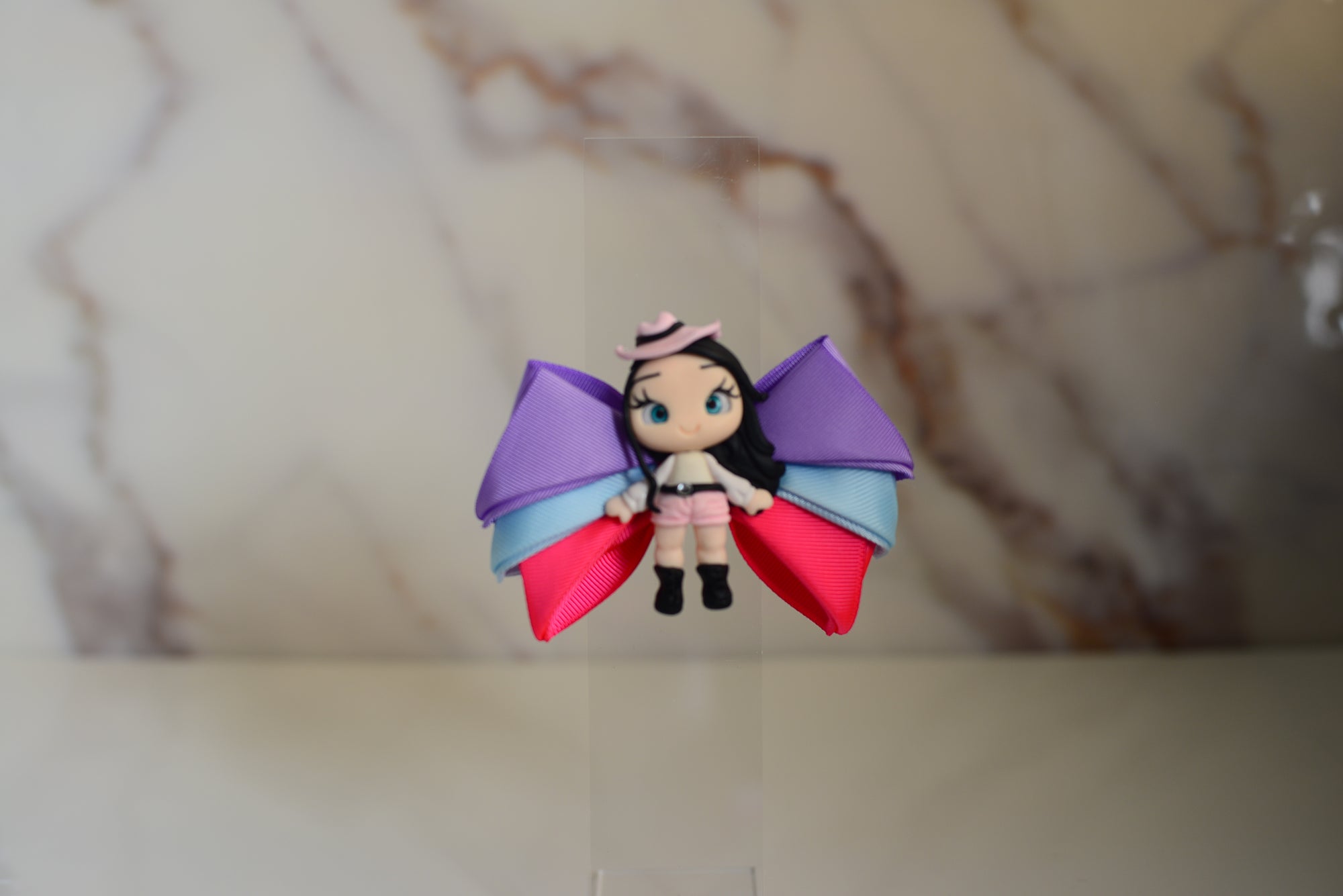 Texas with Love Hair Clip | Ballad Bows - Magic in every bow!