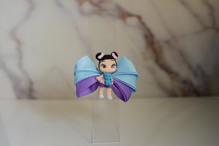 Blue Boo Hair Clip | Ballad Bows - Magic in every bow!