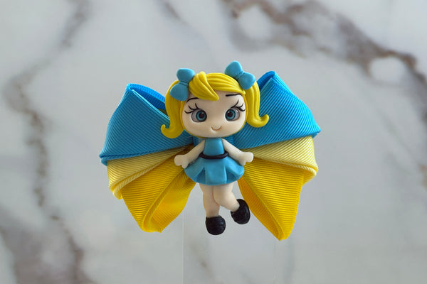 Bluey Bubbles Hair Clip | Ballad Bows - Magic in every bow!