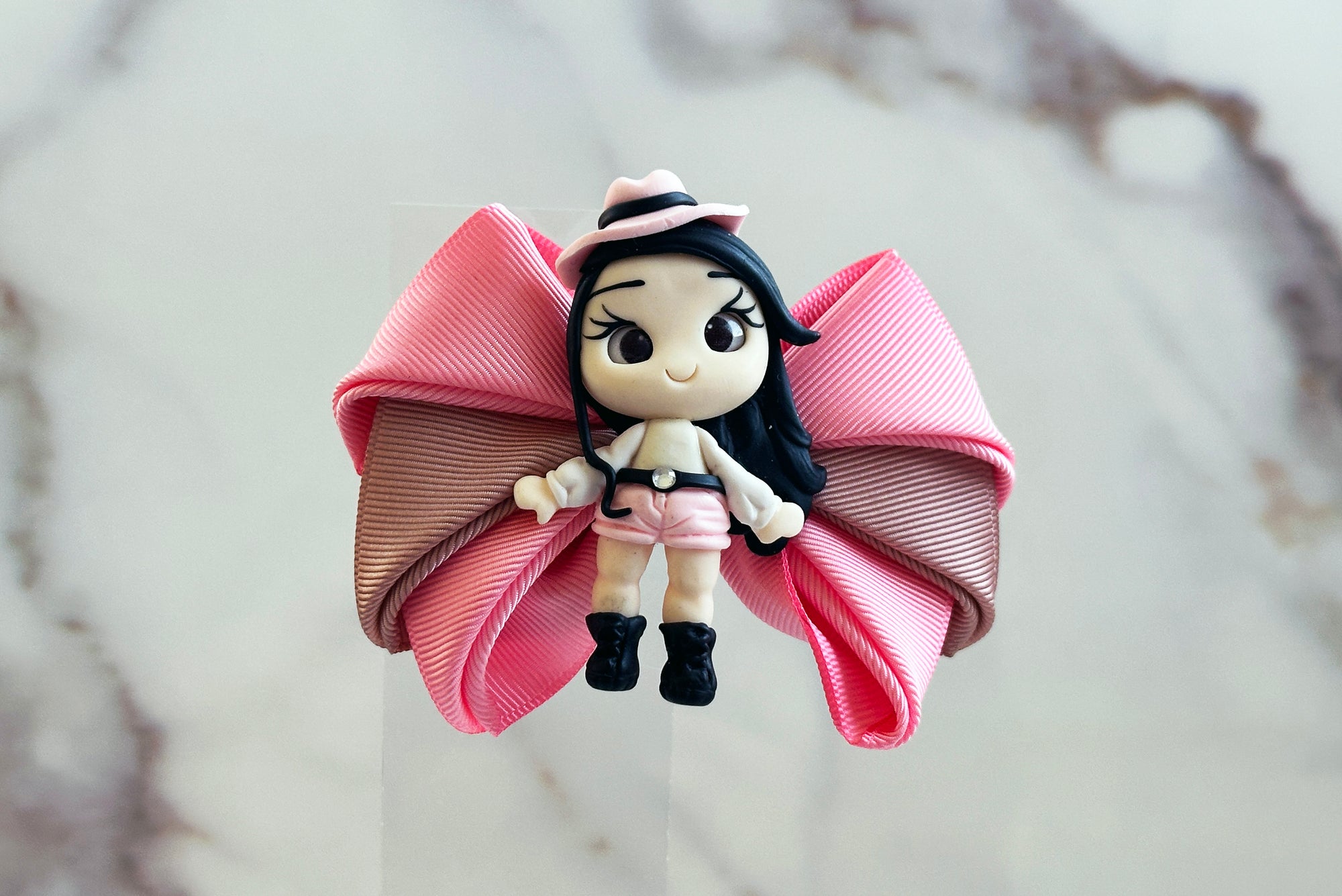 Texas with Love Hair Clip | Ballad Bows - Magic in every bow!