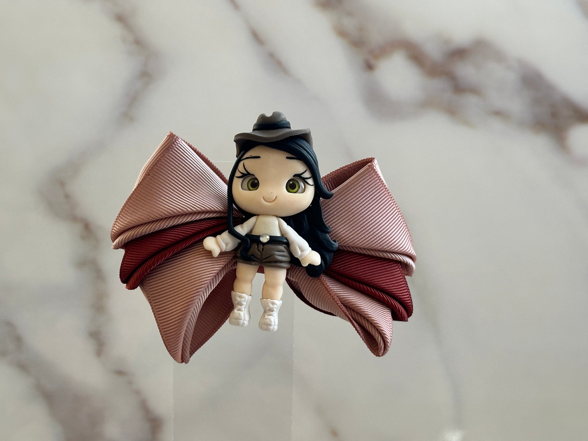 Texas with Love Hair Clip | Ballad Bows - Magic in every bow!