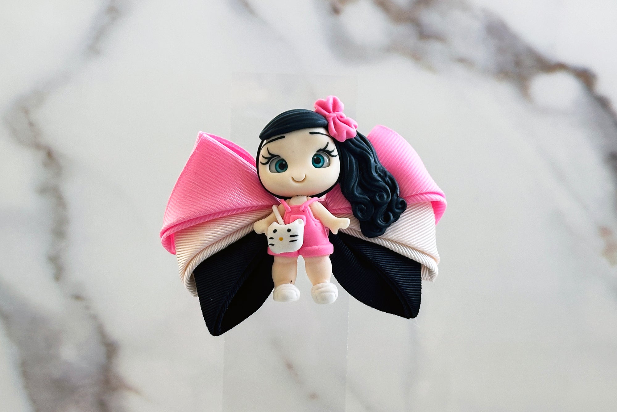 Cathy Cat Hair Clip | Ballad Bows - Magic in every bow!