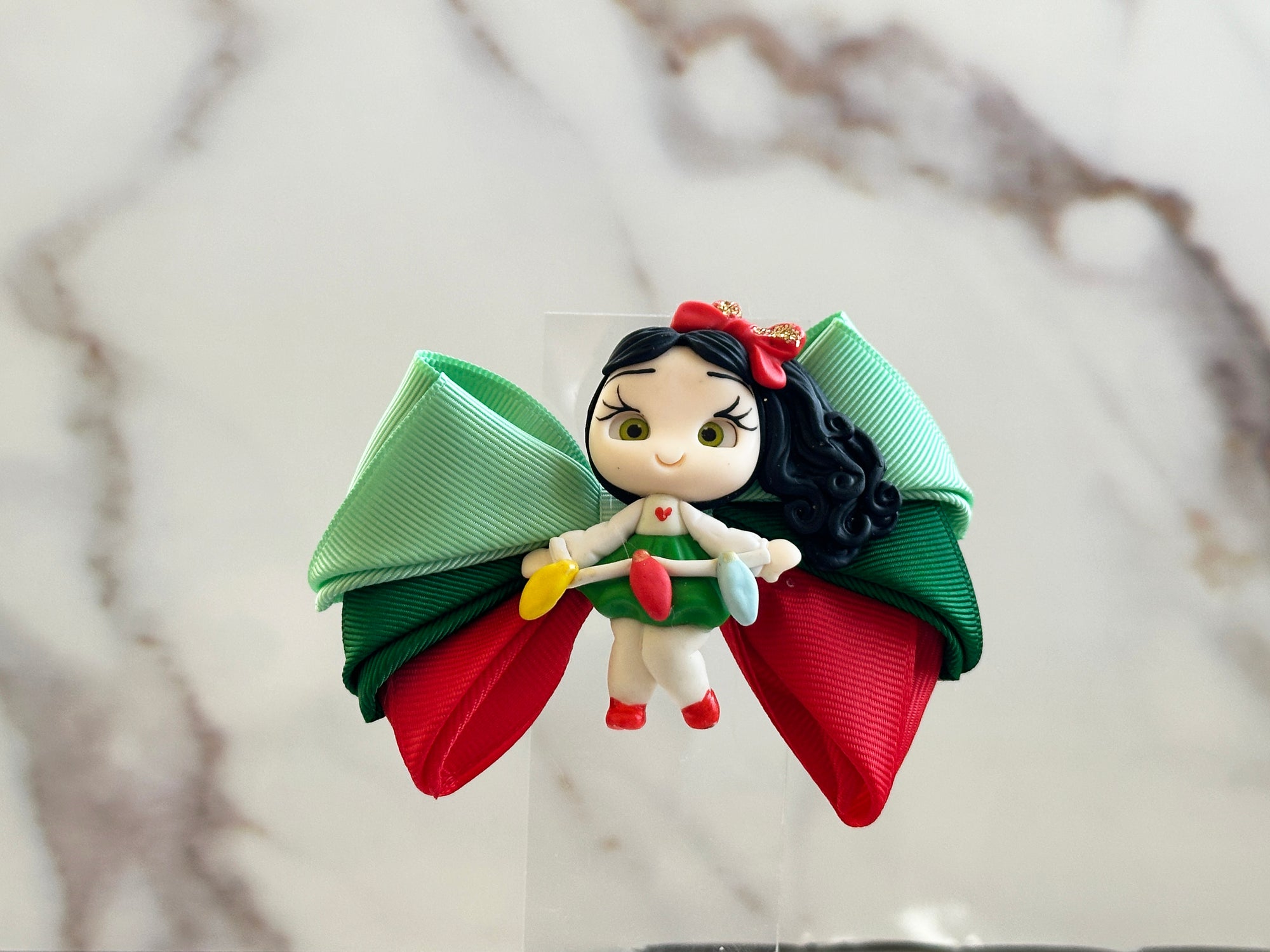 Natalia Christmas Lights - Hair Clip | Ballad Bows - Magic in every bow!