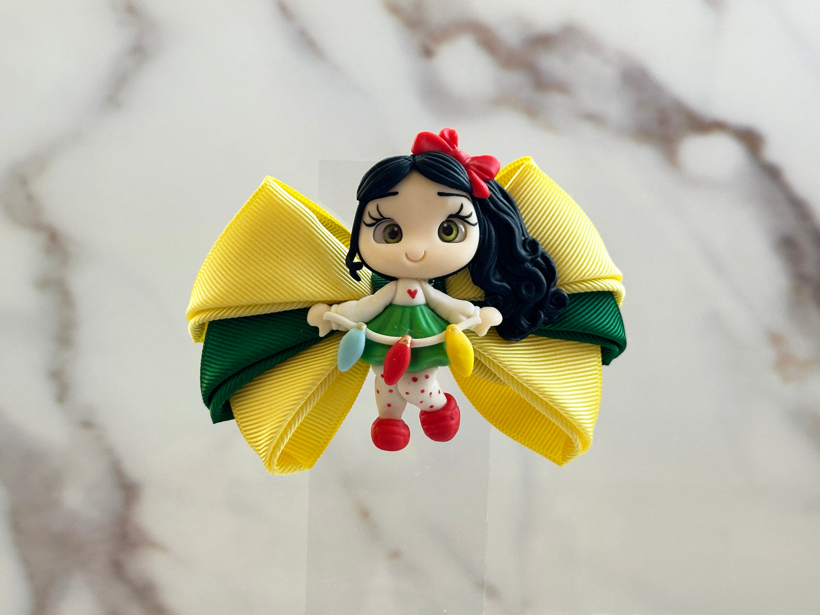 Natalia Christmas Lights - Hair Clip | Ballad Bows - Magic in every bow!