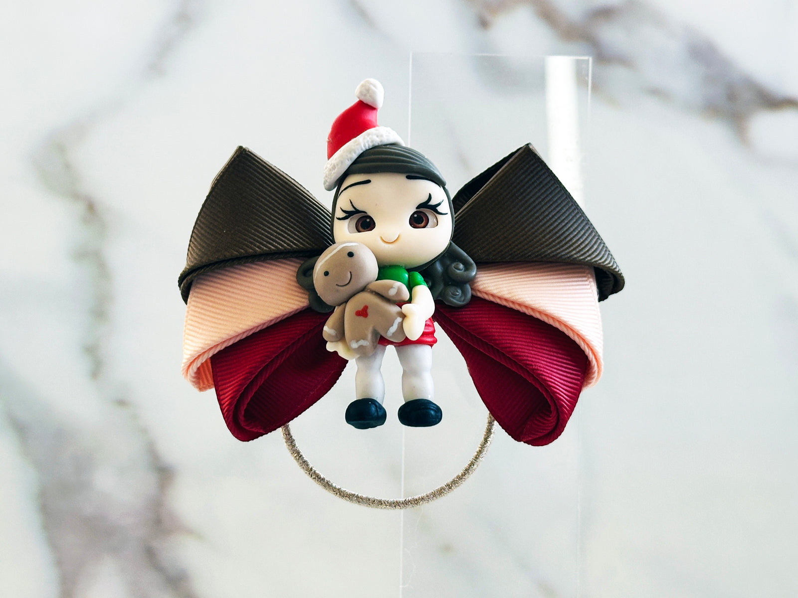 Nadia & Gingerbread  Hair Clip | Ballad Bows - Magic in every bow!