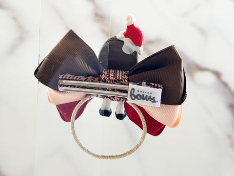 Nadia & Gingerbread  Hair Clip | Ballad Bows - Magic in every bow!