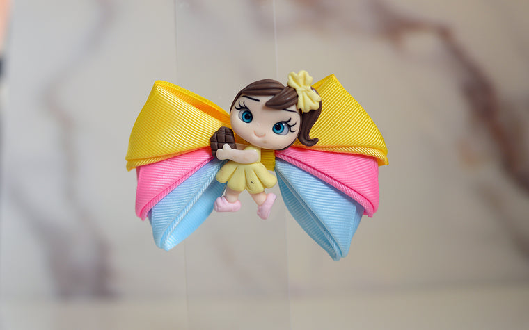 Choco Love Hair Clip | Ballad Bows - Magic in every bow!
