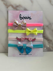 Kit 4 Neon Headband  | Ballad Bows - Magic in every bow!