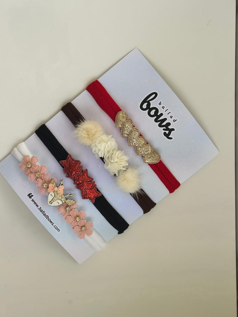 Cute Christmas Headband | Ballad Bows - Magic in every bow!