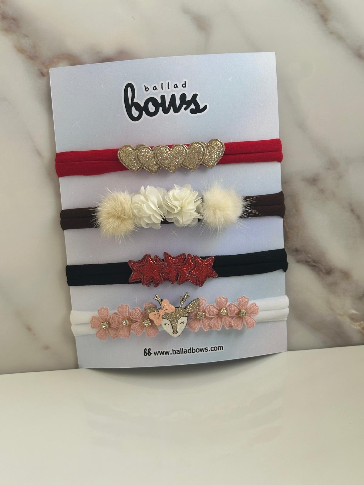 Cute Christmas Headband | Ballad Bows - Magic in every bow!